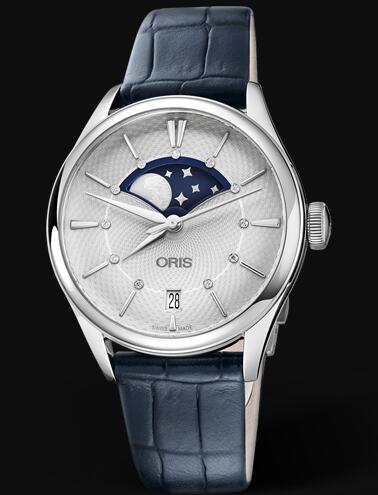 Review Oris Artelier Grande Lune Date 36mm Replica Watch 01 763 7723 4051-07 5 18 66FC